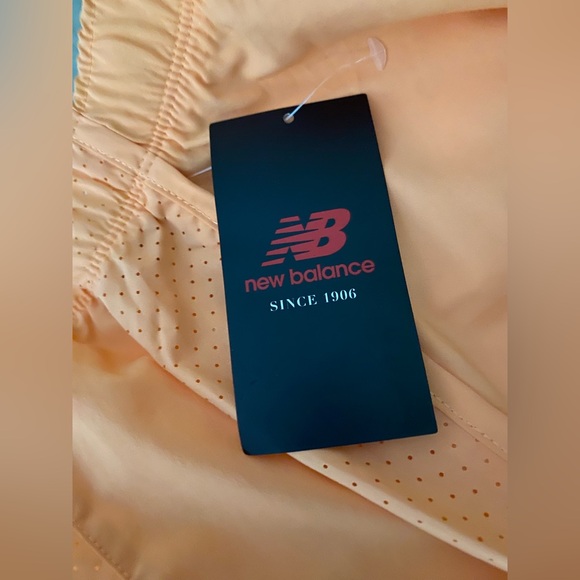 New Balance Orange Athletic Shorts Moisture-Wicking Design - Picture 14 of 17